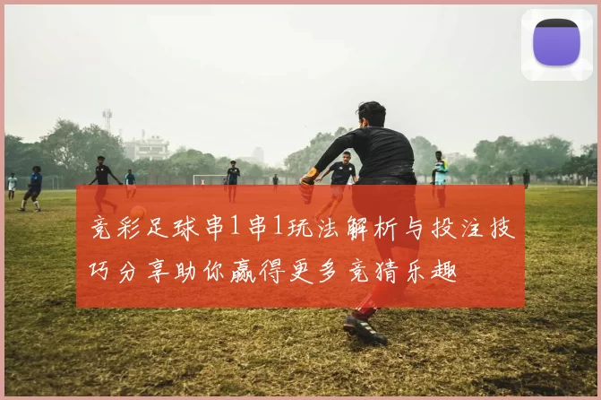 竞彩足球串1串1玩法解析与投注技巧分享助你赢得更多竞猜乐趣